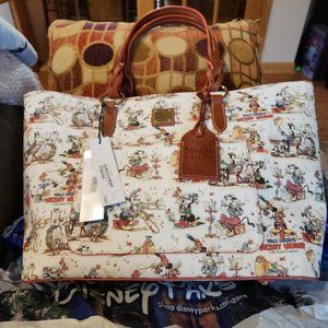 Dooney and Bourke Disney Band Concert Tote Magic Key Holder NWT